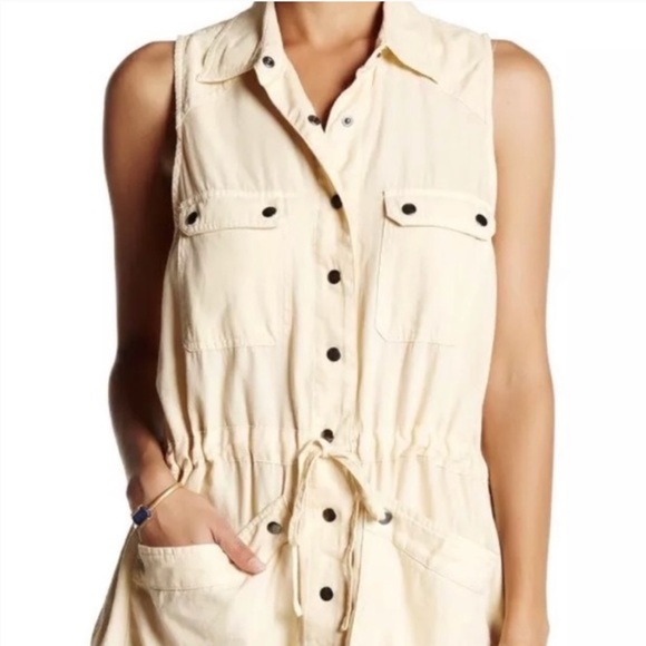 Free people too far utility tunic dress. - Picture 2 of 9